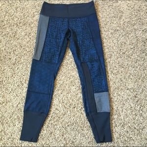 Lululemon Wunder Under Patchwork Leggings
